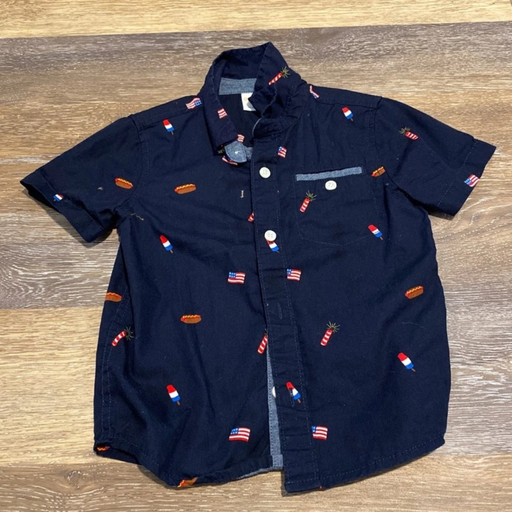 Fourth of July Gymboree toddler shirt